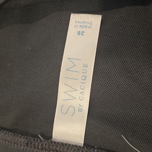 ​Cacique Swim Black High Waist High Rise Bikini Bottoms | Size 28 - Picture 2 of 2